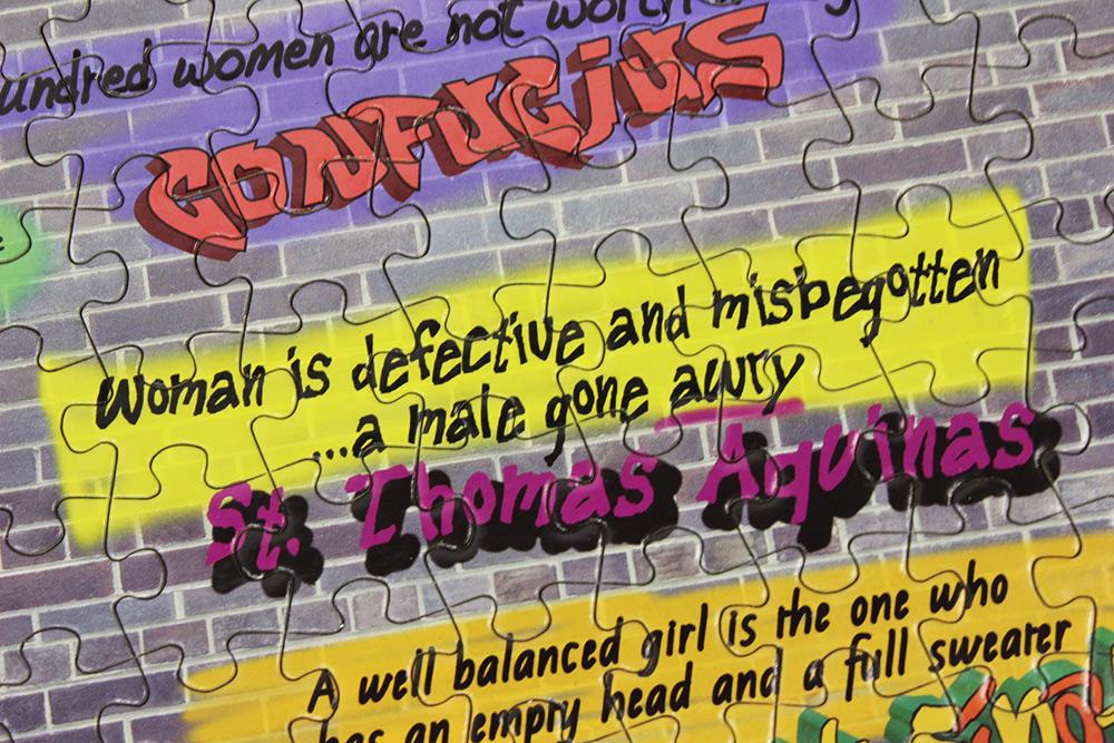 Disturbing The Peace Jigsaw Puzzle x Guerrilla Girls - Third Drawer Down