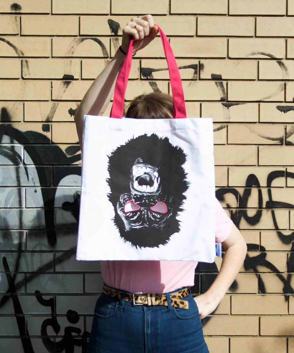 Gorilla Mask Tote Bag x Guerrilla Girls - Third Drawer Down