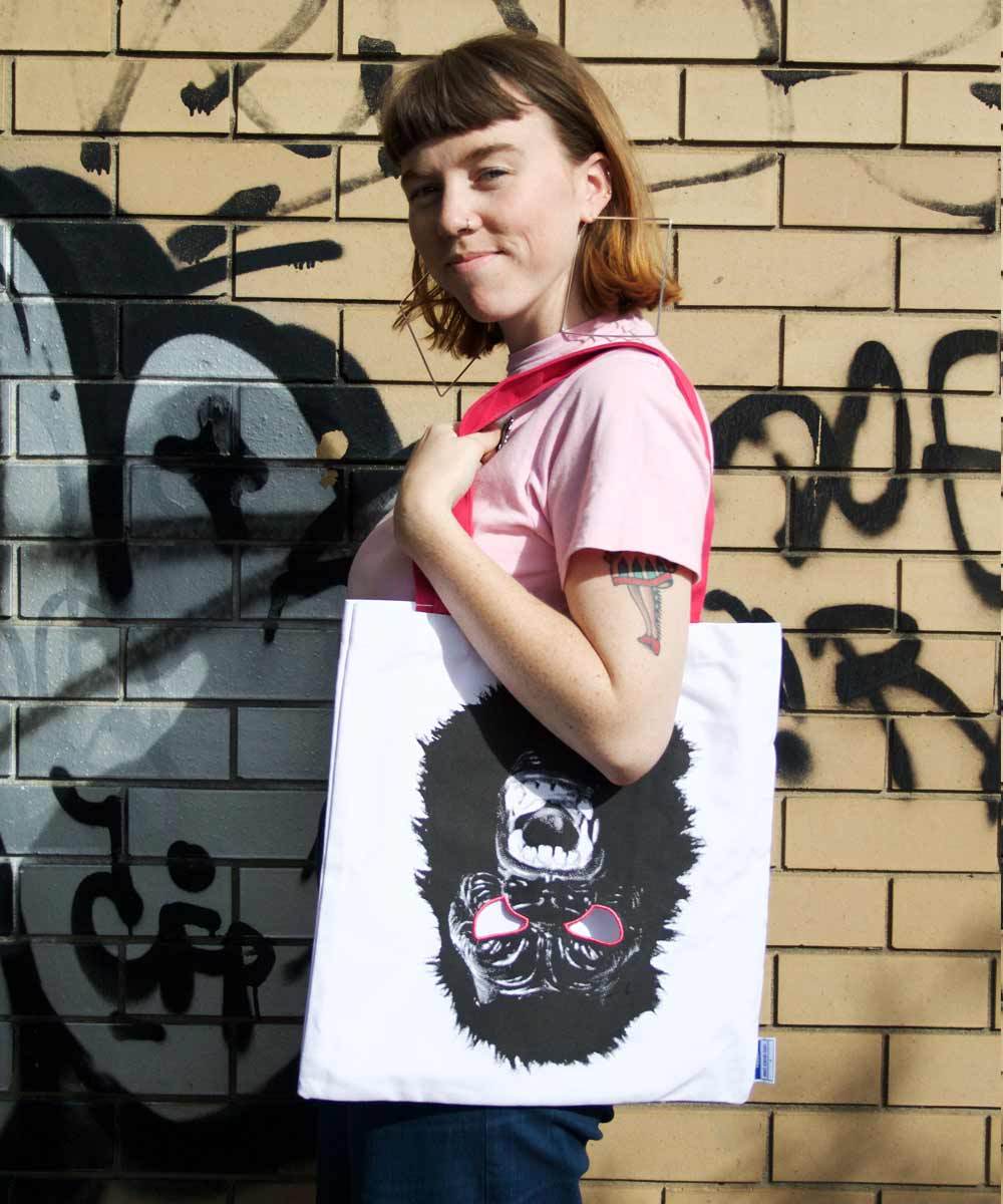 Gorilla Mask Tote Bag x Guerrilla Girls - Third Drawer Down