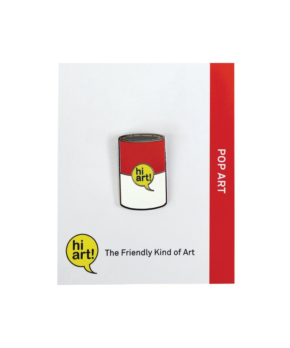 Pop Art Can Pin x Hi Art! - Third Drawer Down