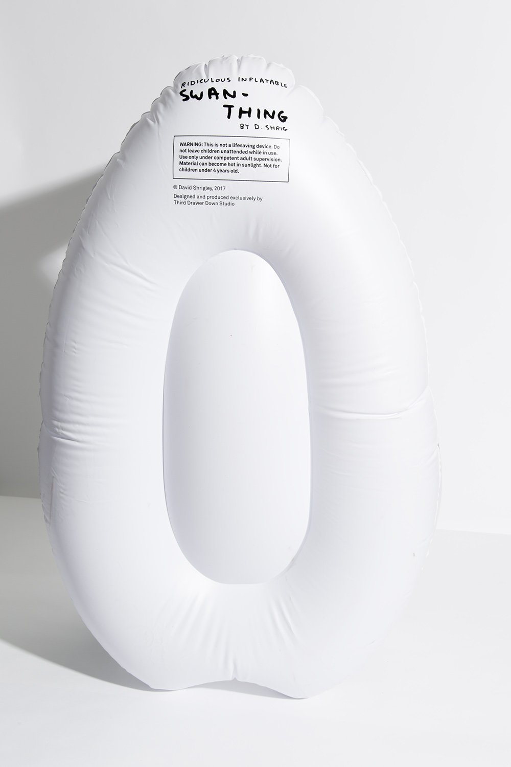 Ridiculous Inflatable Swan-Thing - Third Drawer Down