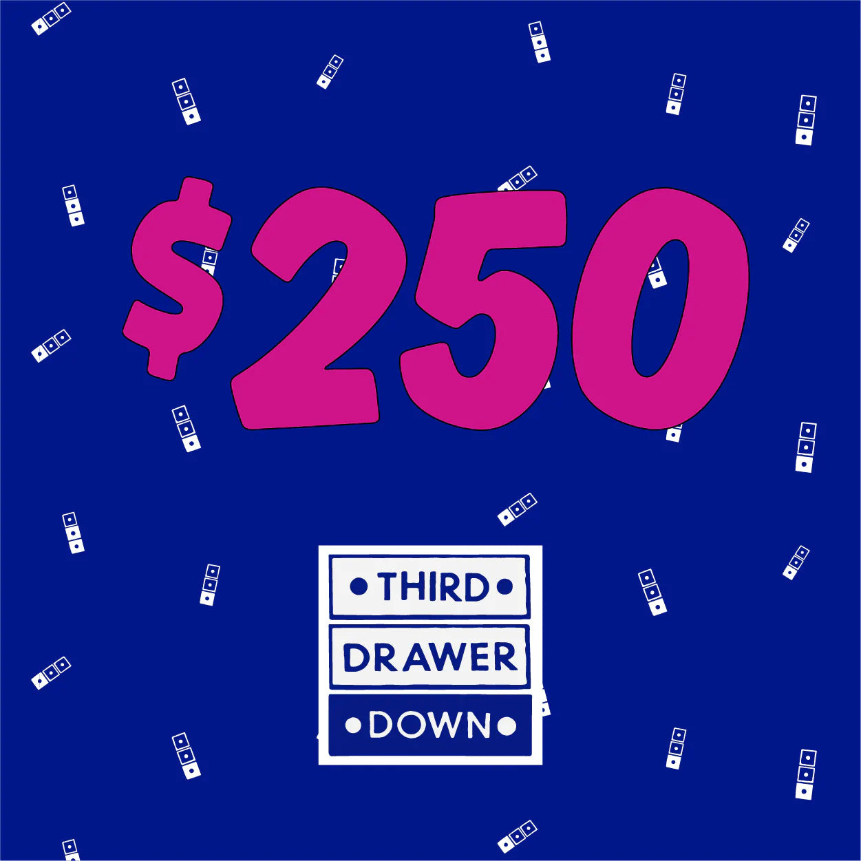 Gift Cards - Third Drawer Down