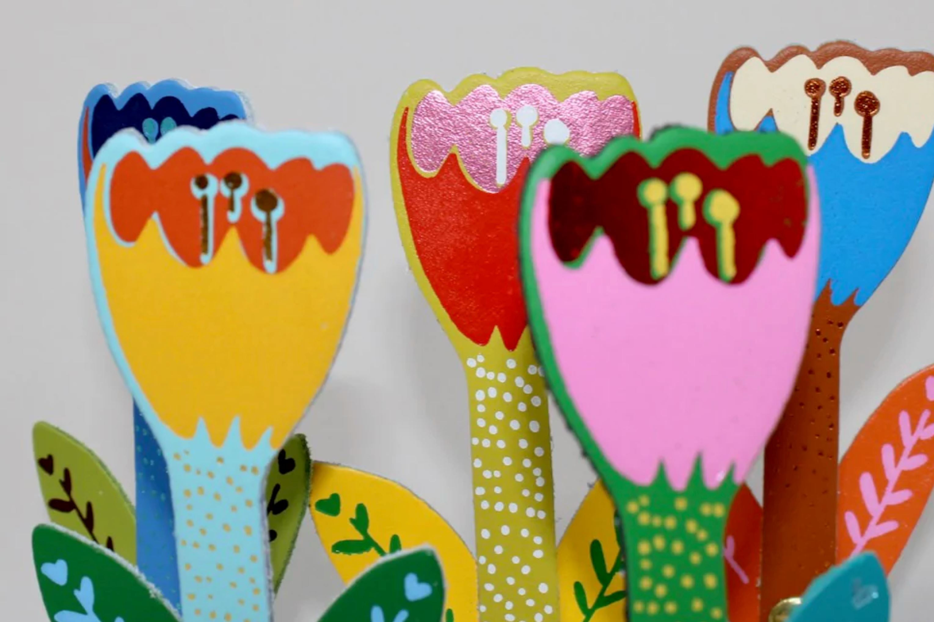 Tulip Key Fob x Ark (Coral) - Third Drawer Down