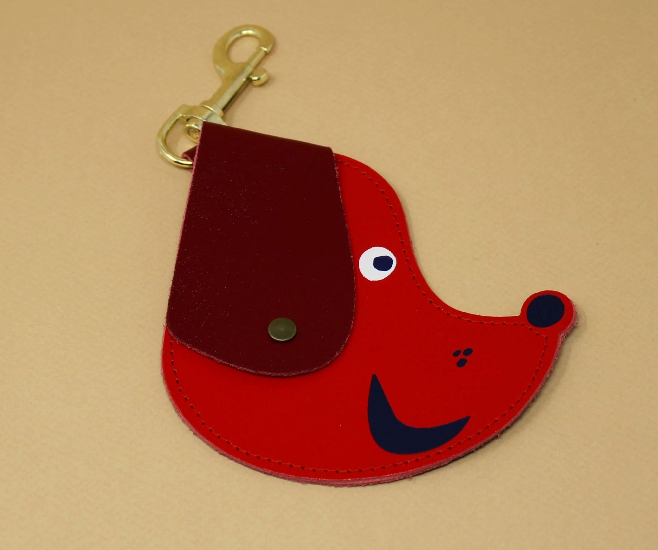 Doggy Bag Holder x Ark (Red/Dark Red) - Third Drawer Down