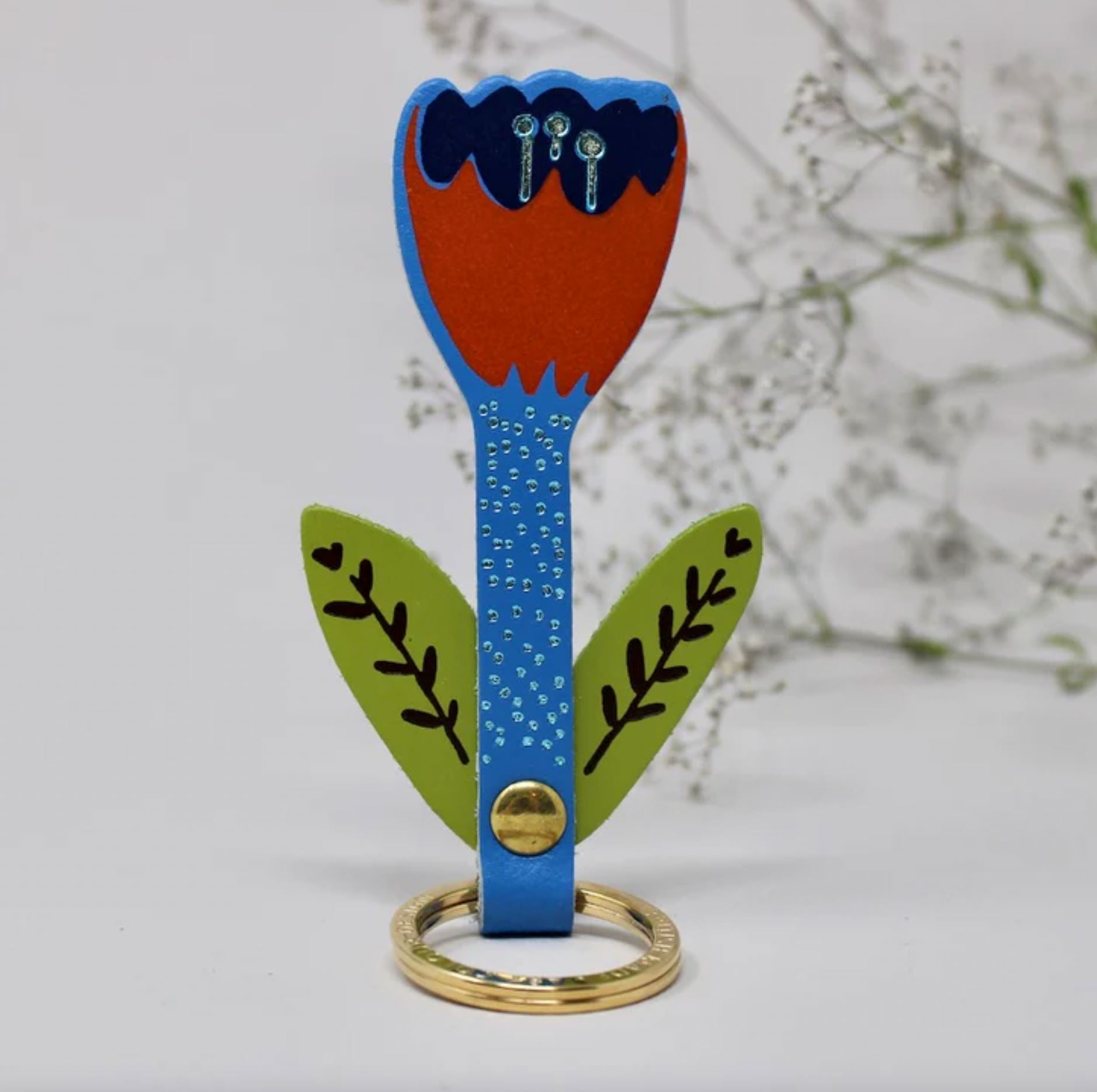 Tulip Key Fob x Ark (Cornflower Blue) - Third Drawer Down