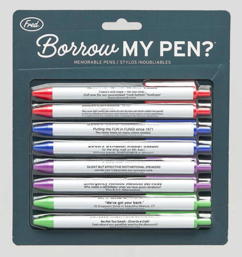 Borrow My Pen