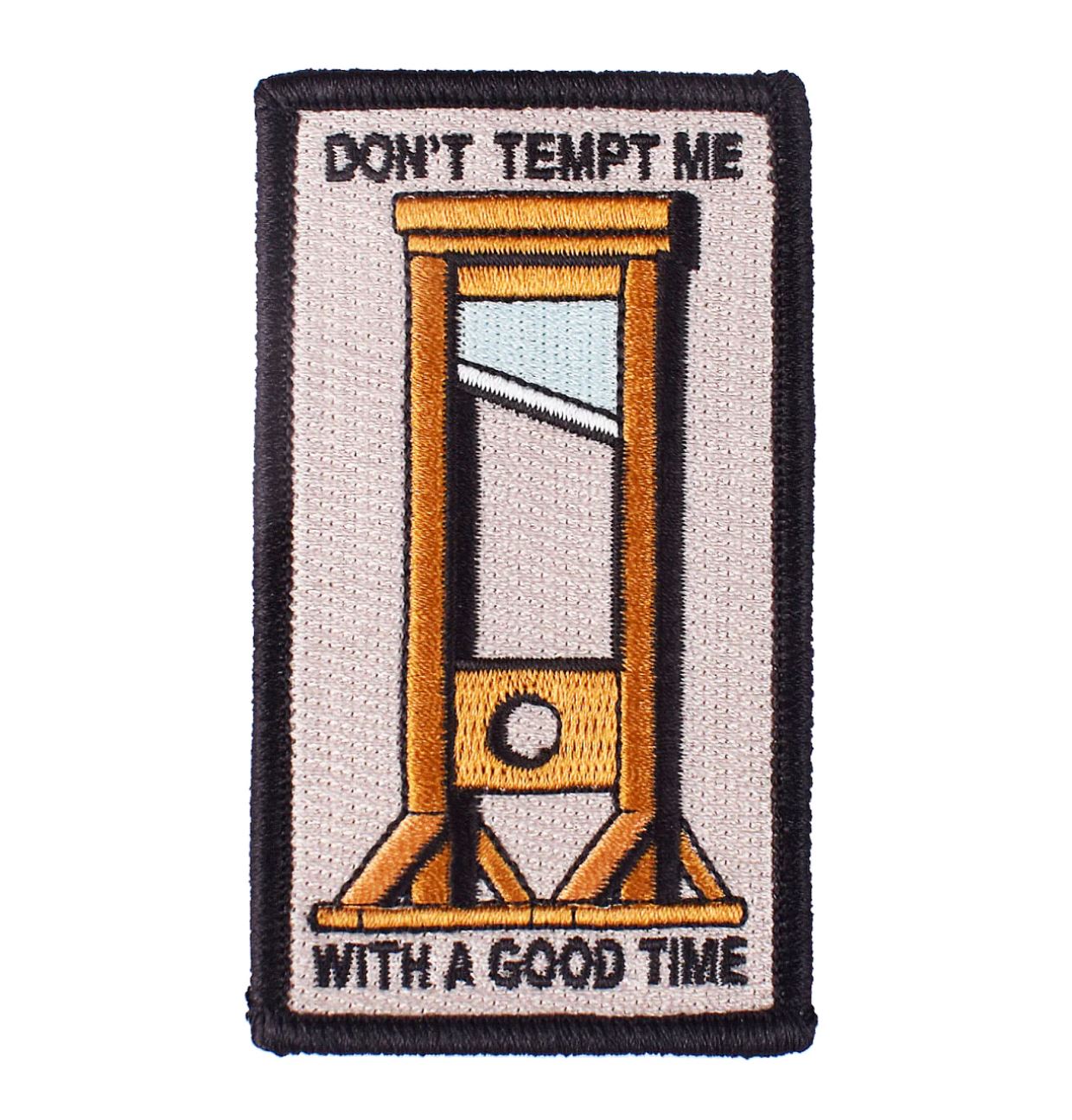 Don't Tempt Me Embroidered Patch x Retrograde Supply Co. - Third Drawer Down