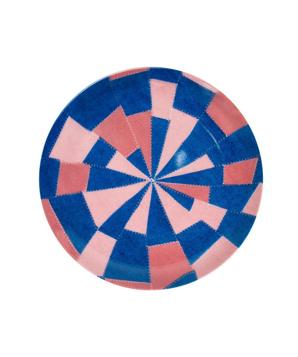 Fine Bone China Plates: Pink and Blue x Louise Bourgeois - Third Drawer Down