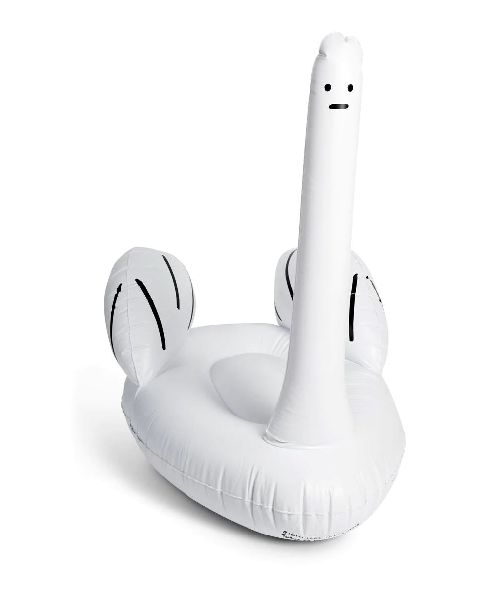 Ridiculous Inflatable Swan-Thing - Third Drawer Down