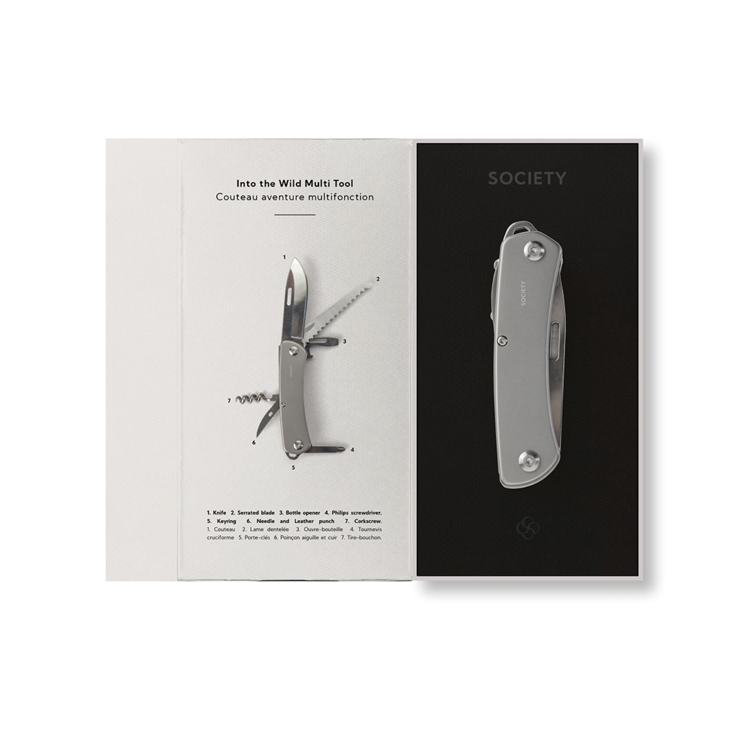 Society Paris: Multi Tool - Into The Wild - Third Drawer Down