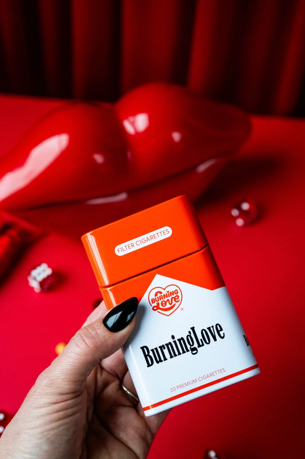 Burning Love Tin Cig Case x A Shop of Things Accessories A Shop of Things