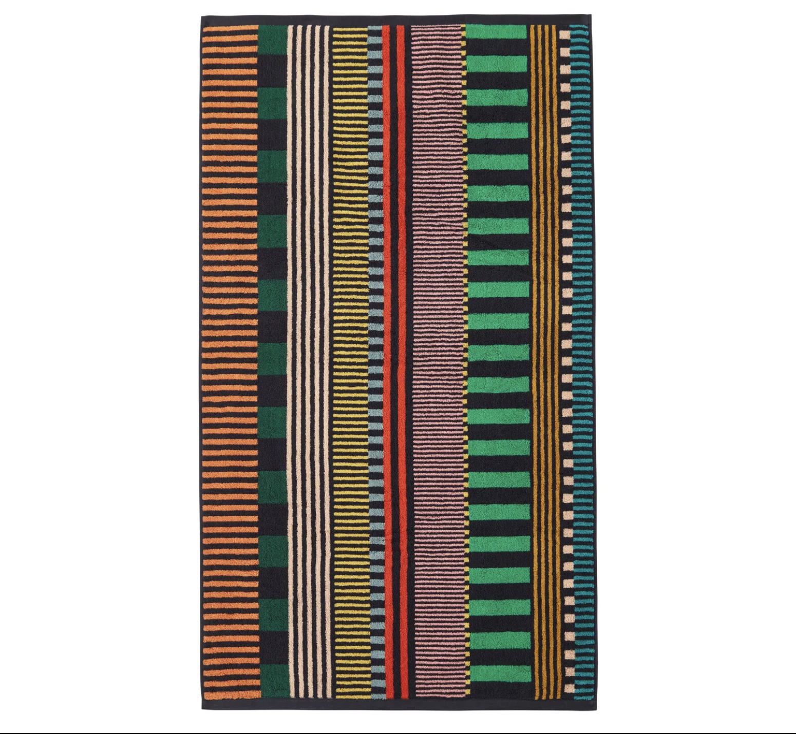 Multi Stripe Bath Towel
