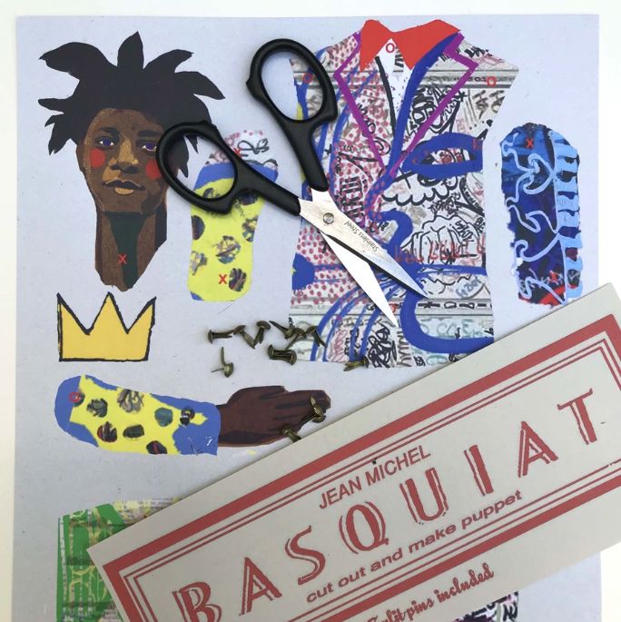 Basquiat Cut and Make Puppet - Third Drawer Down
