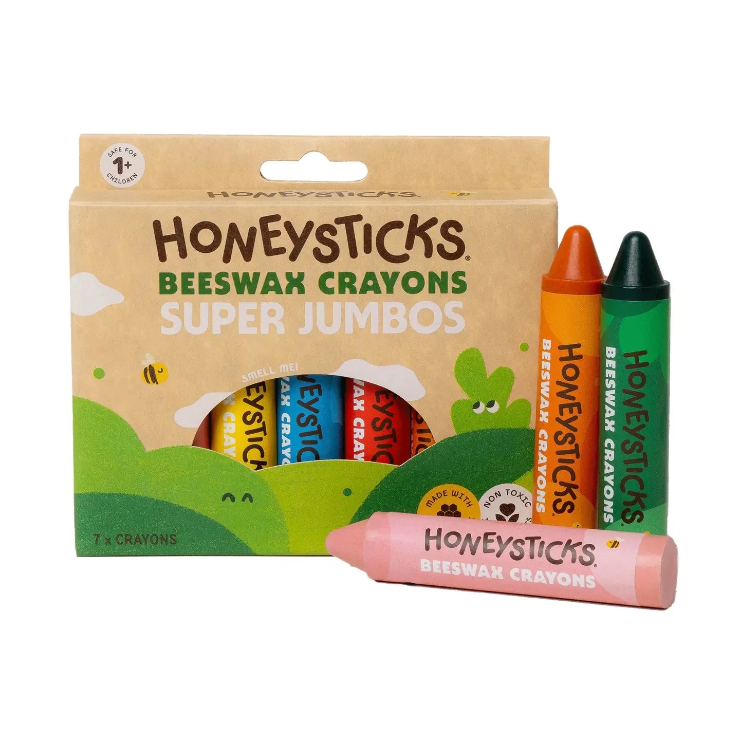 Honeysticks Super Jumbo Crayons Kids Art Honeysticks 