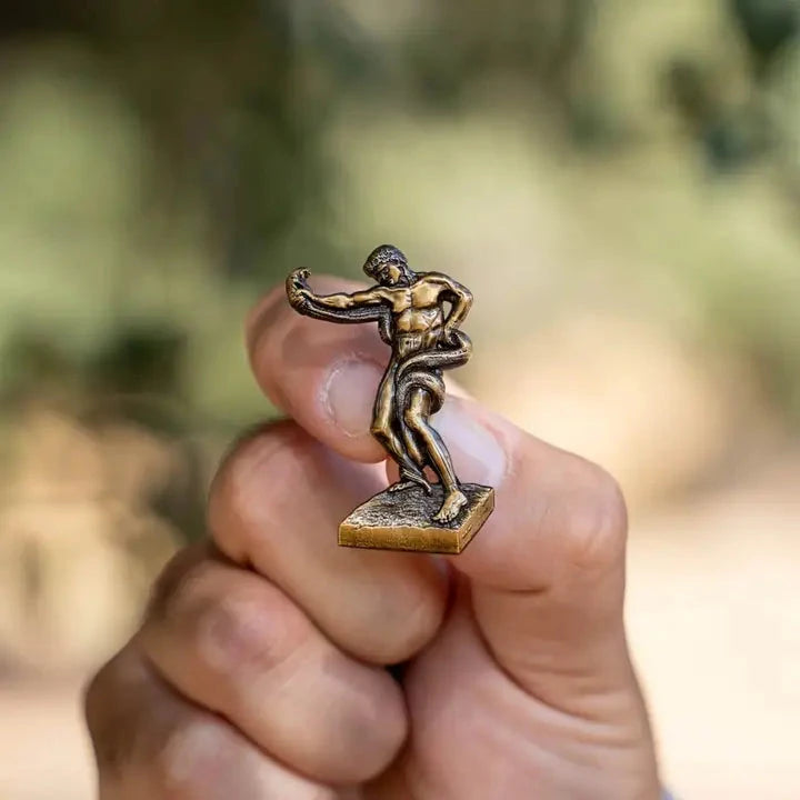 Athlete Wrestling Pin - Pin Museum - Third Drawer Down