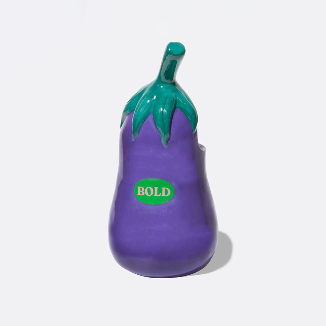 Farmers Market Utensil Pot - Eggplant x DOIY - Third Drawer Down