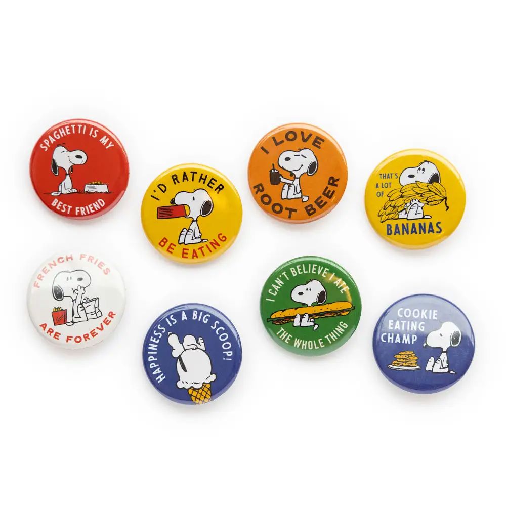 Snoopy Assorted Pins - Food x Three Potato Four - Third Drawer Down