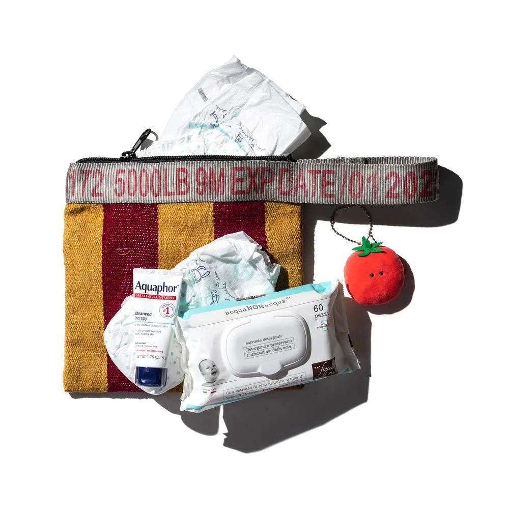 Rug Pouch - Mustard, Burgundy x Puebco - Third Drawer Down