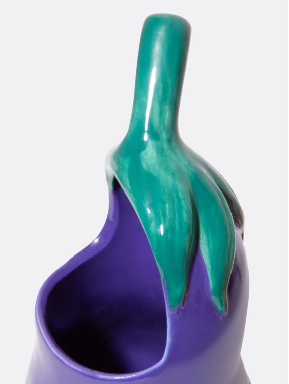 Farmers Market Utensil Pot - Eggplant x DOIY - Third Drawer Down