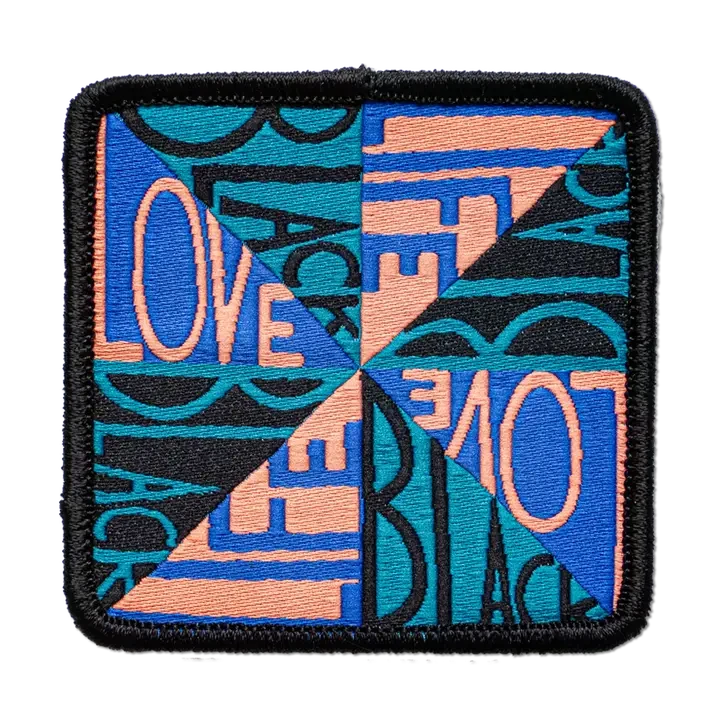 Love Black Life Iron-On Patch x Apply Stickers - Third Drawer Down