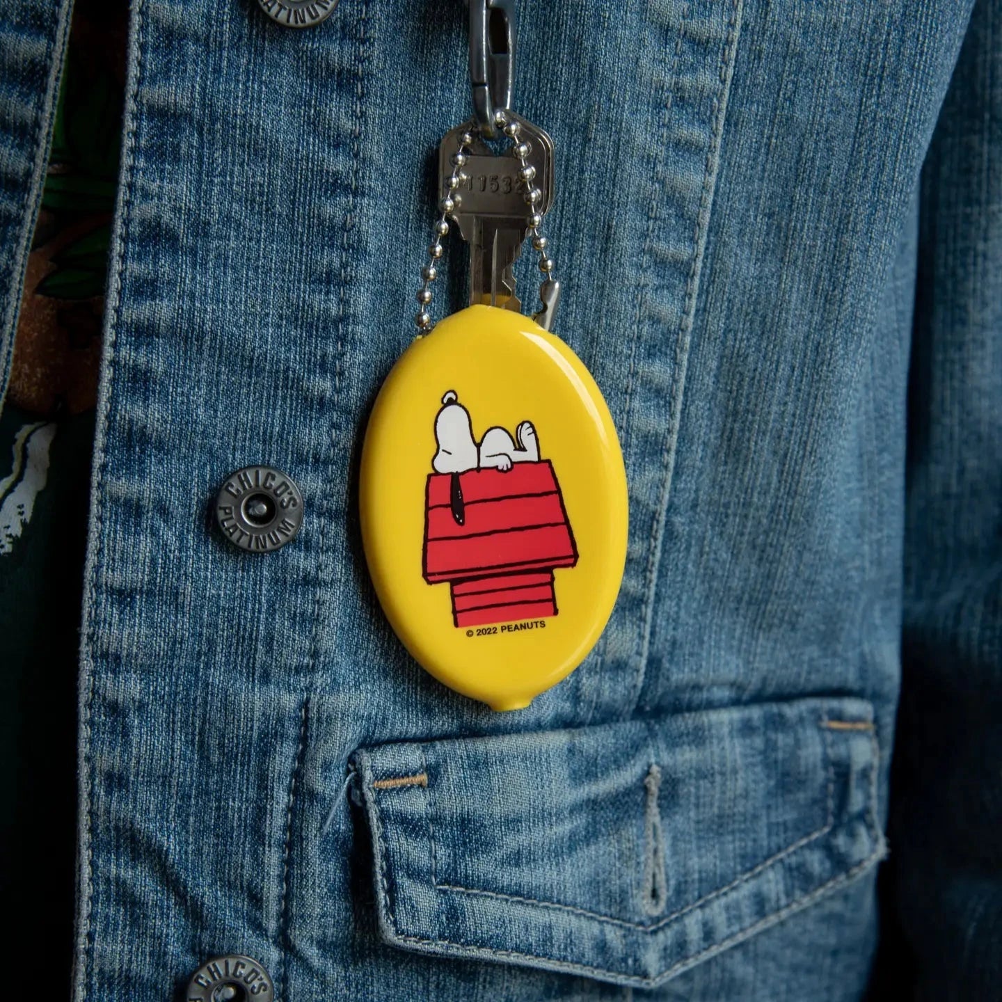 Snoopy Doghouse Coin Pouch x Three Potato Four - Third Drawer Down