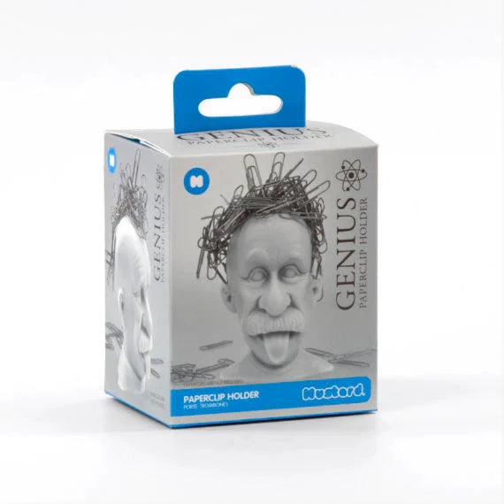 Genius Paper Clip Holder Stationery William Valentine Collection 