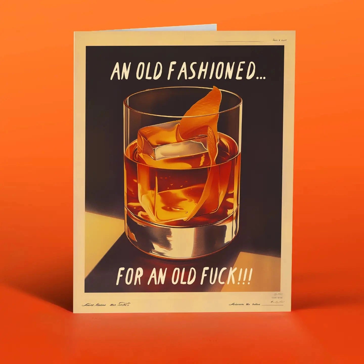 Old Fashioned Greeting Card x Offensive Delightful - Third Drawer Down