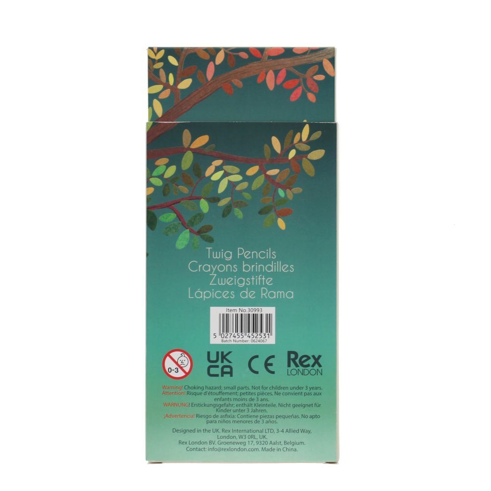 Twig Colouring Pencils (Set of 6)