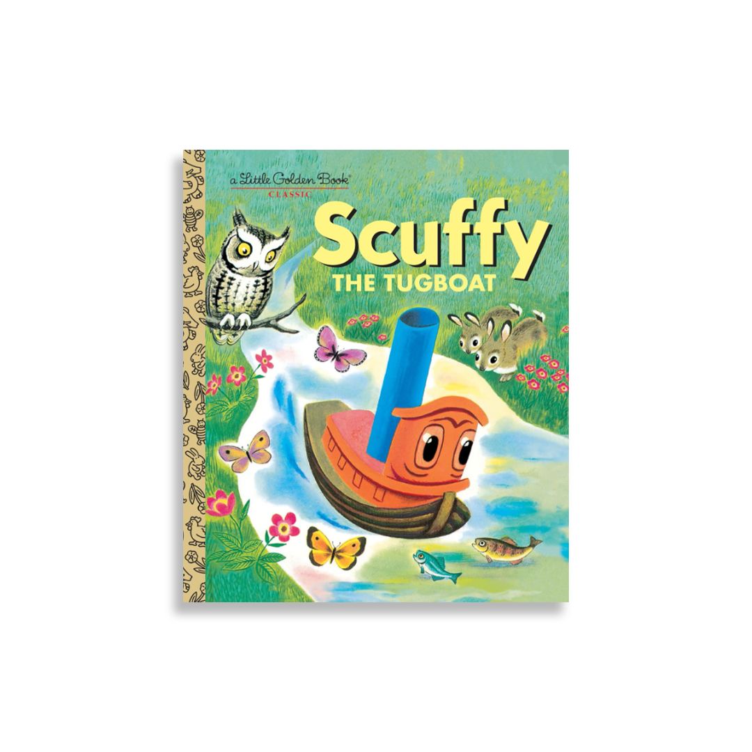 Scuffy The Tugboat x Little Gold Book - Third Drawer Down
