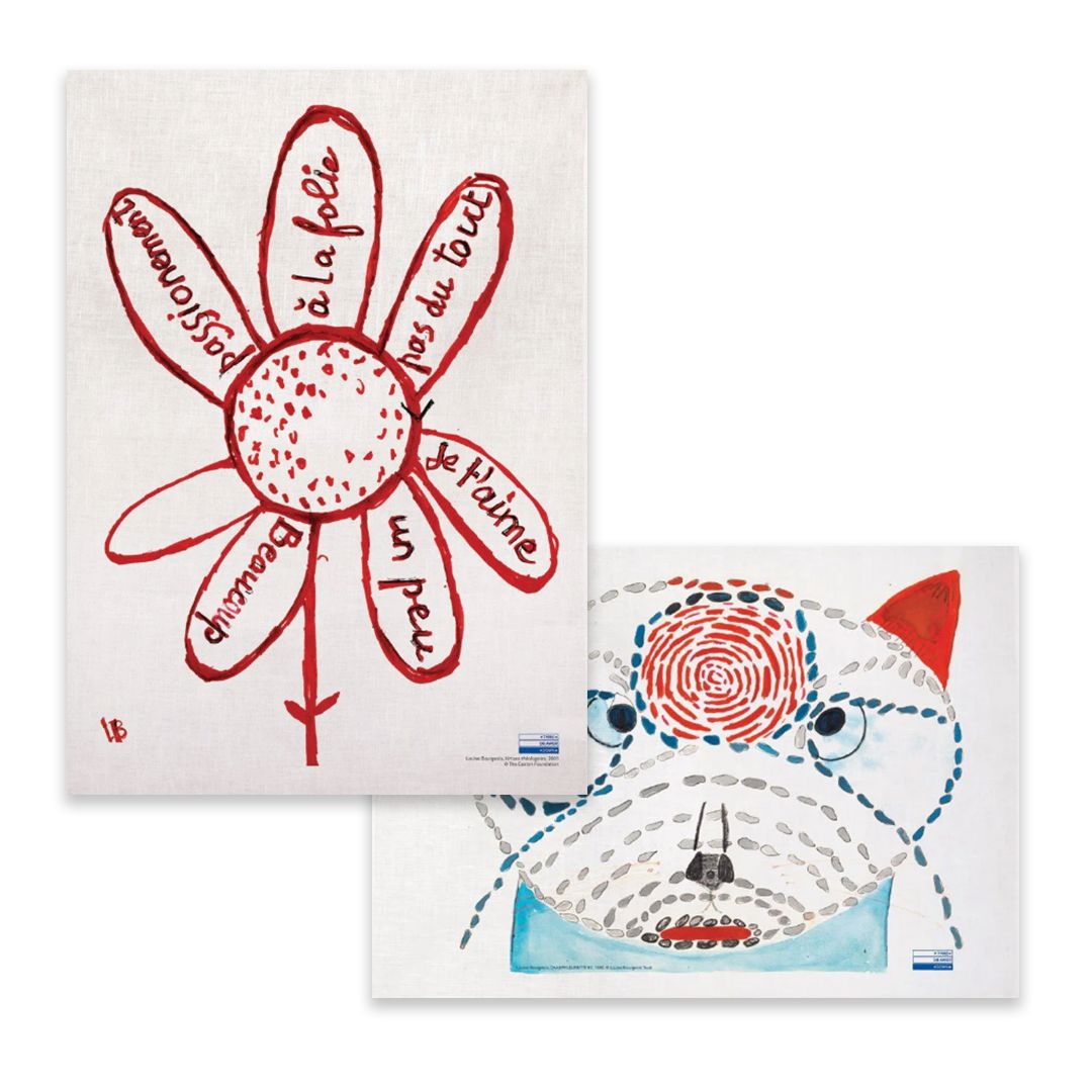 Tea Towel Bundle x Louise Bourgeois Third Drawer Down 
