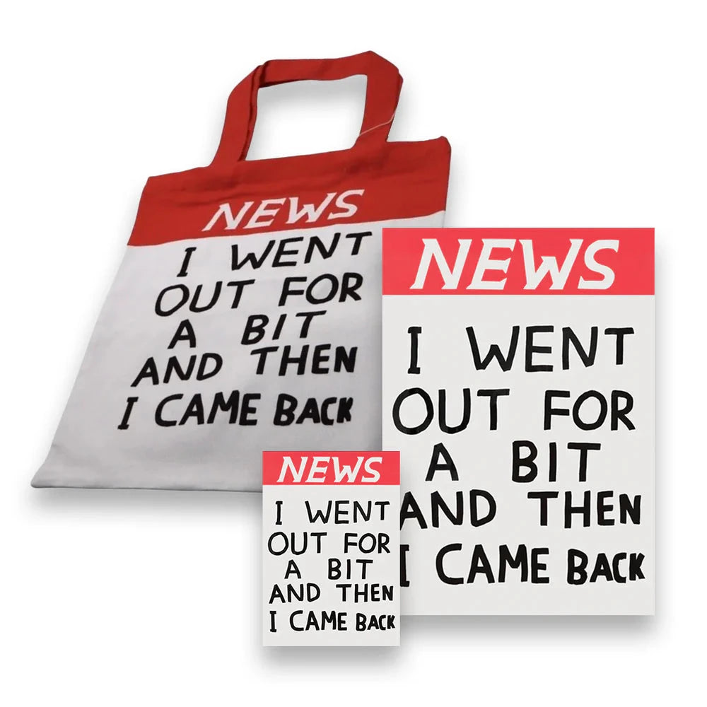 I Went Out Bundle x David Shrigley Third Drawer Down 