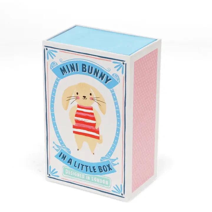 Mini bunny in a little box plushie Bobangles 