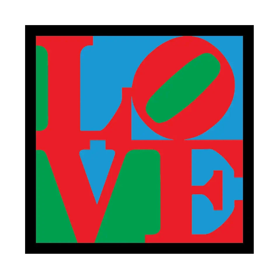 Love By Robert Indiana Sticker x Apply Stickers - Third Drawer Down