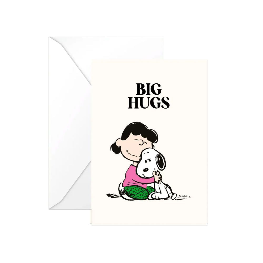 'Big Hugs' Snoopy Card - Third Drawer Down