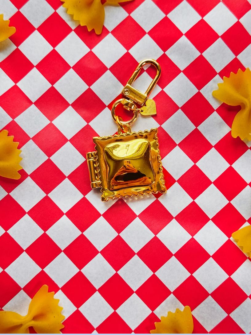 Raviolo Locket Keychain x A Shop of Things Keyrings A Shop of Things 