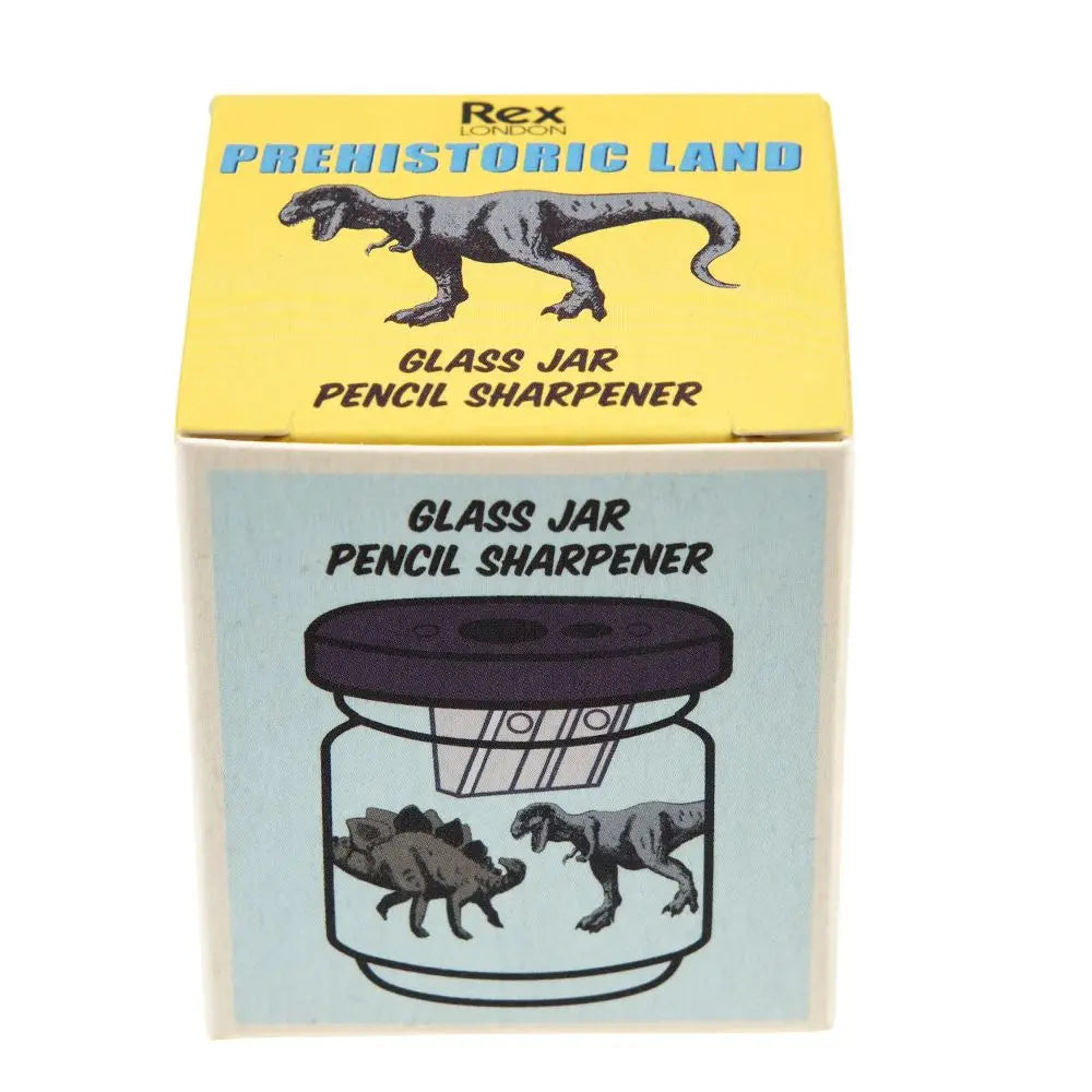 Glass Dinosaur Pencil Sharpener