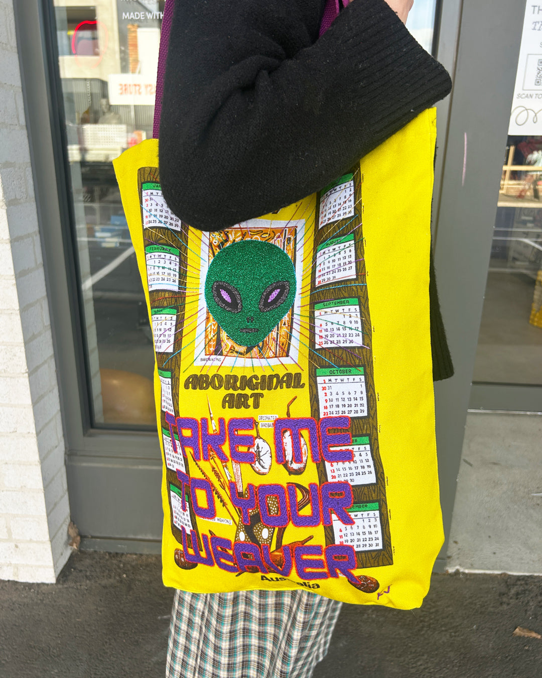 Take Me To Your Weaver Tote x Kait James - Third Drawer Down