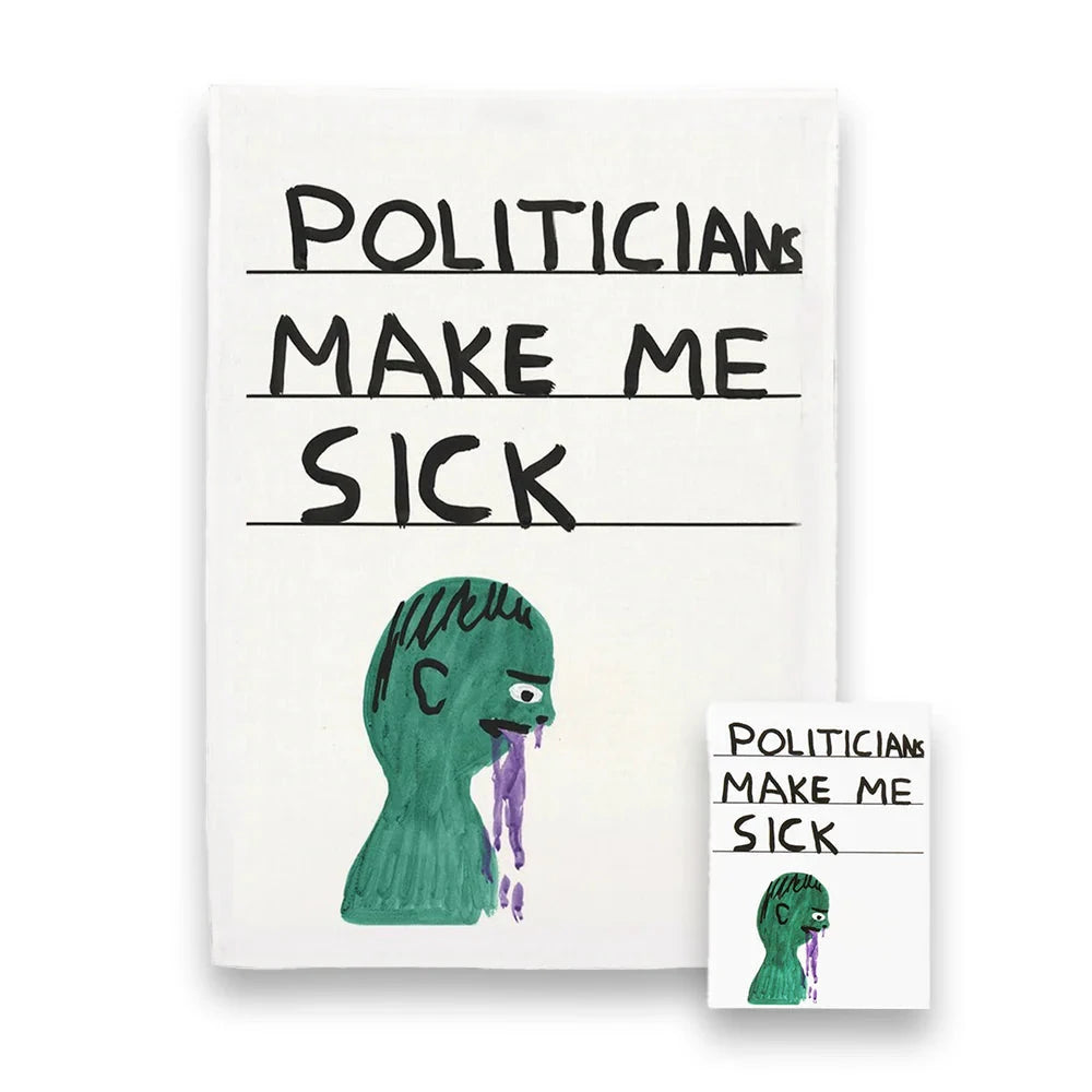 The Politicians Bundle x David Shrigley Third Drawer Down 