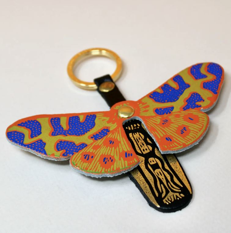Butterfly Key Fob x Ark (Coral/Blue) - Third Drawer Down