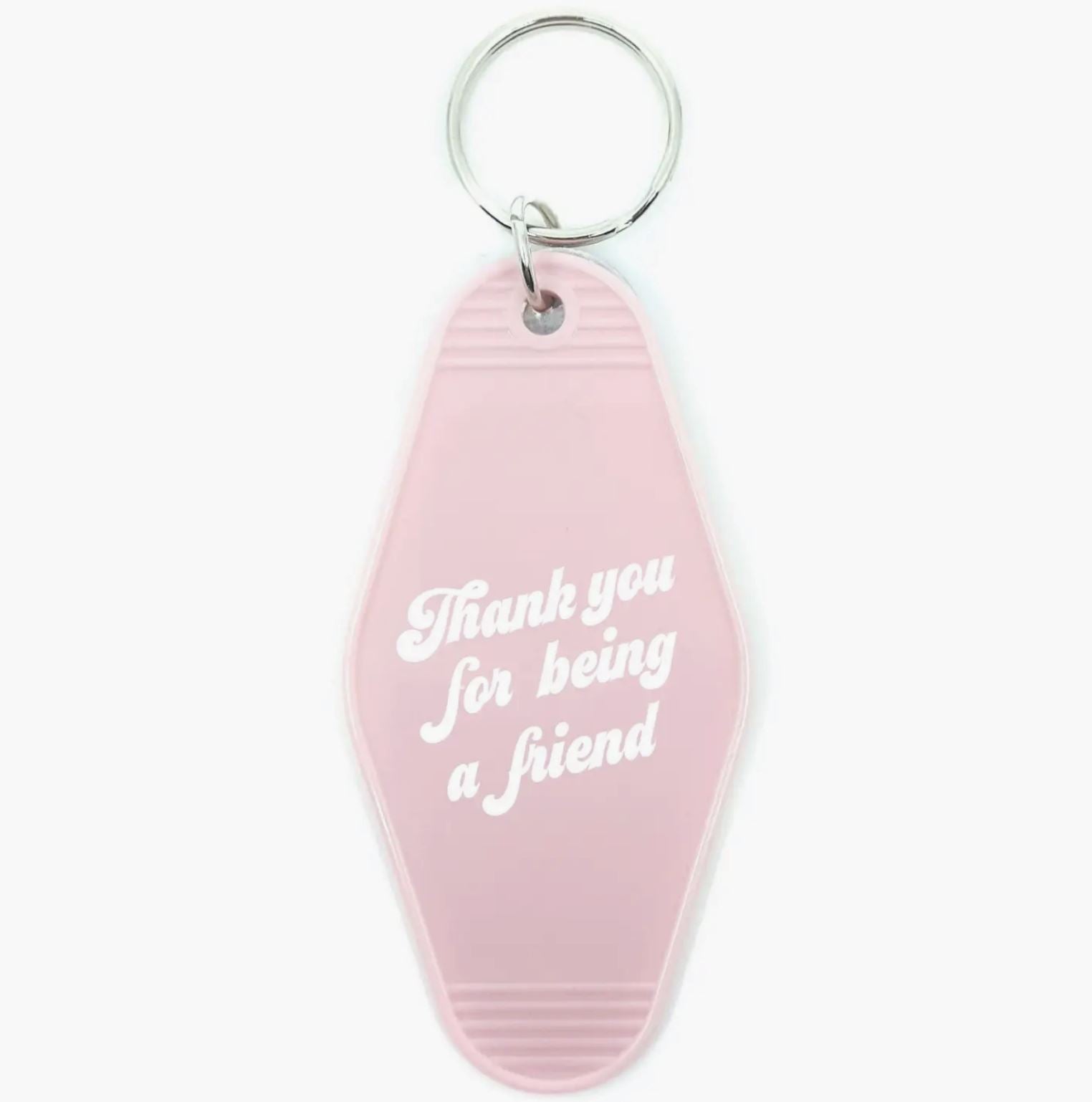 Thank You For Being A Friend Key Tag (Pink) x Three Potato Four - Third Drawer Down
