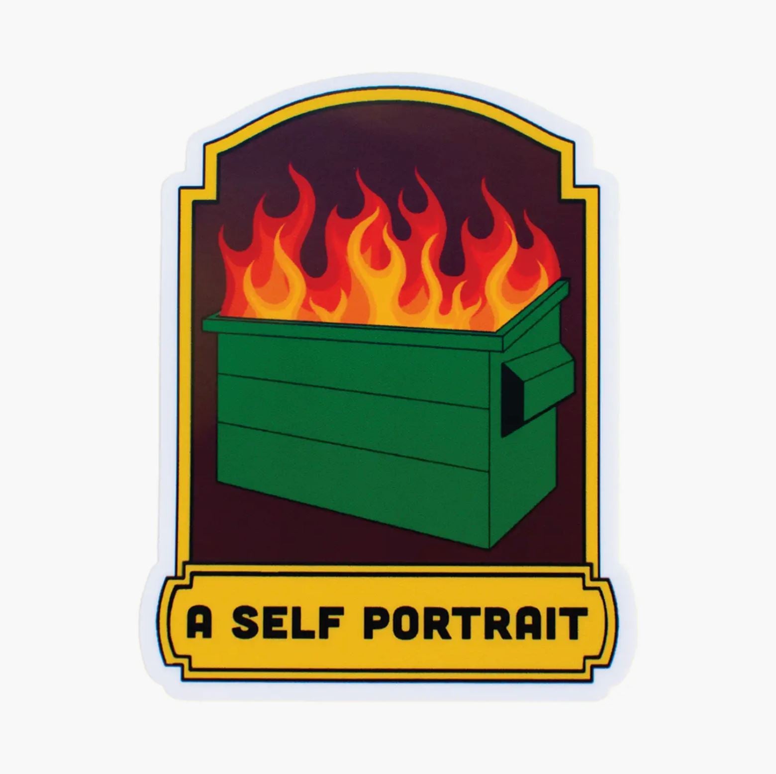 A Self Portrait Sticker x Retrograde Supply Co. - Third Drawer Down