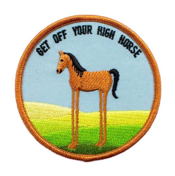 High Horse Embroidered Patch x Retrograde Supply Co. - Third Drawer Down