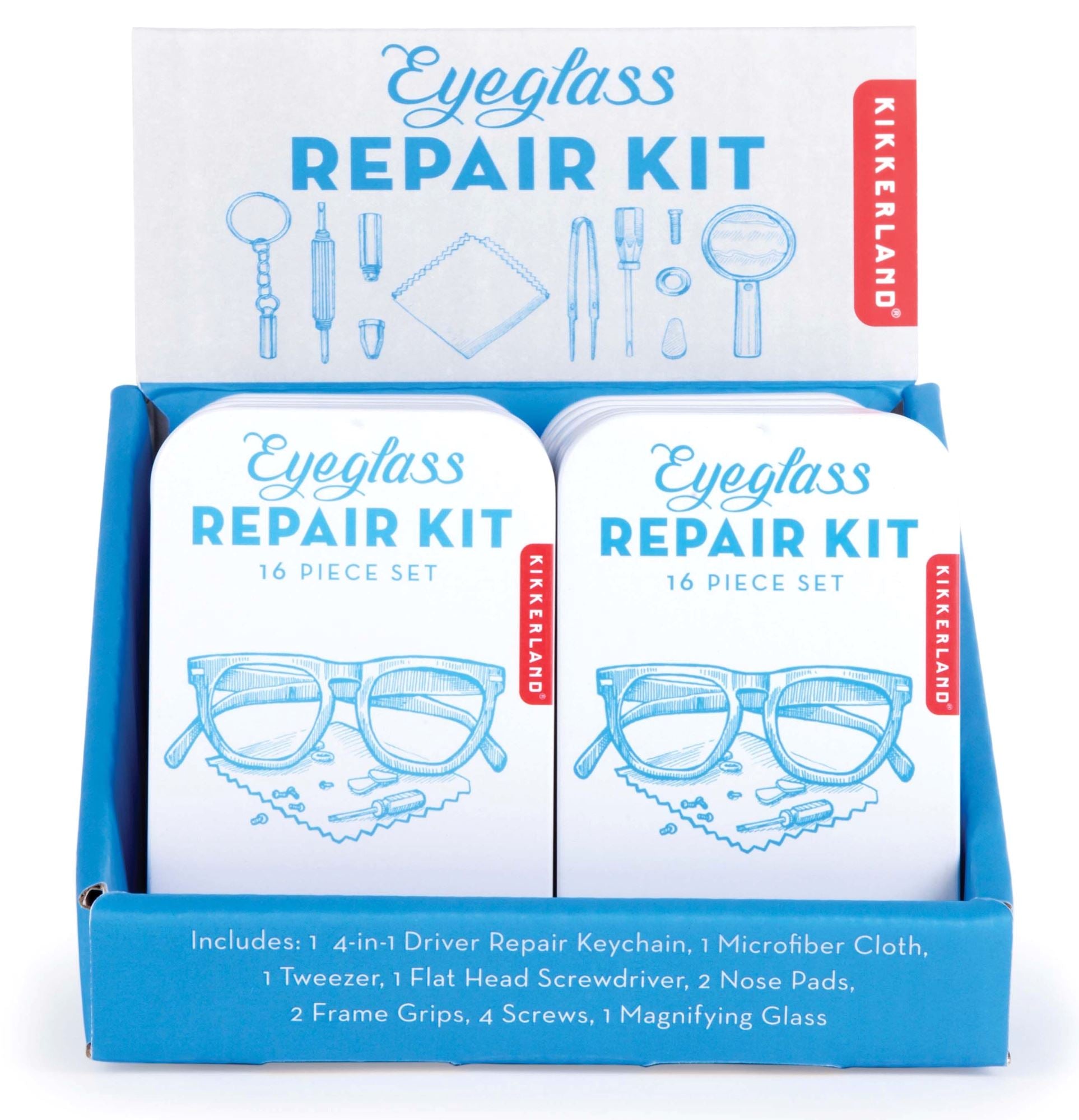 Eyeglass Repair Kit x Kikkerland - Third Drawer Down