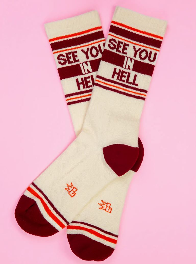 See You In Hell Gym Crew Sock x Gumball Poodle - Third Drawer Down