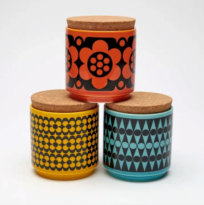 Hornsea Storage Pot Backgammon Teal x Magpie - Third Drawer Down