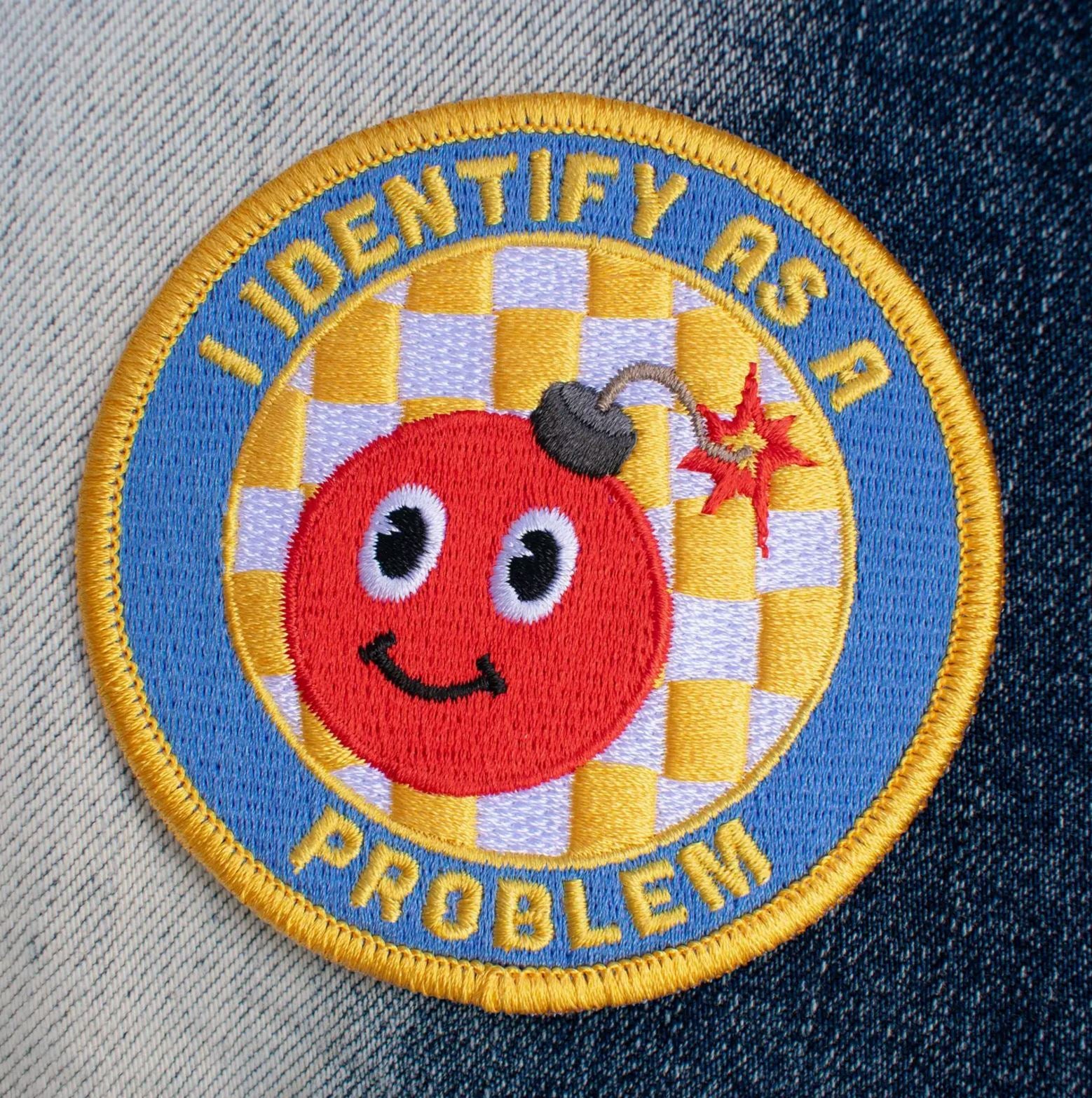 I identify as a problem Embroidered Patch x Retrograde Supply Co. - Third Drawer Down