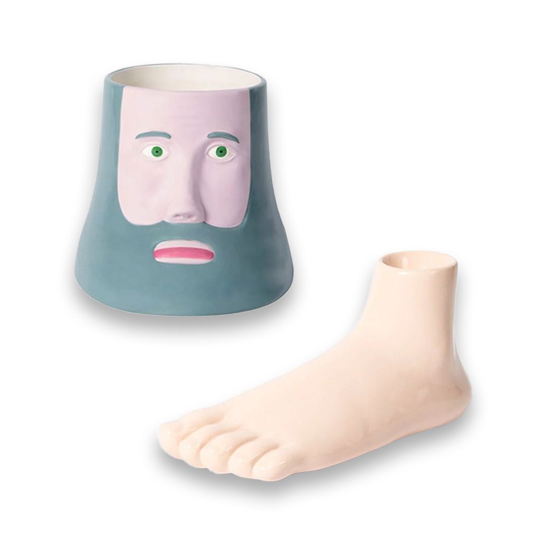 Philosopher and Foot Bundle x David Shrigley Third Drawer Down