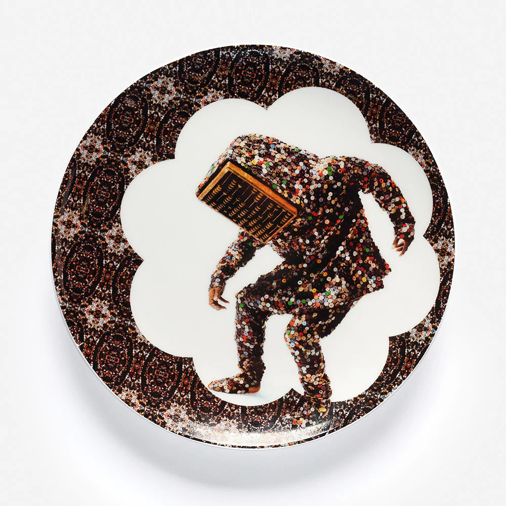 Ceramic Plate #1 x Nick Cave - Third Drawer Down