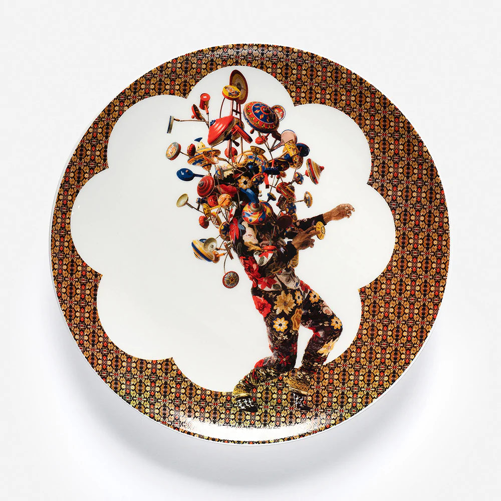 Ceramic Plate #5 x Nick Cave - Third Drawer Down