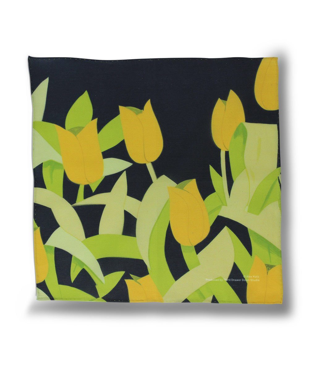 Tulips Handkerchief x Alex Katz - Third Drawer Down